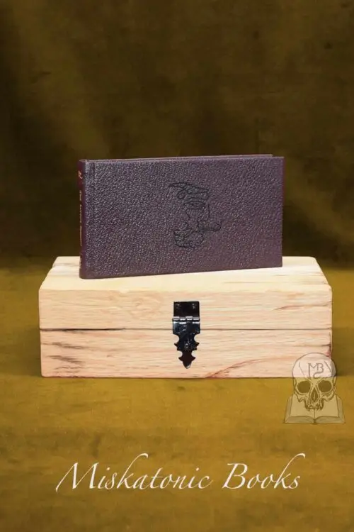 THE SATYR'S SERMON by Andrew D. Chumbley (DELUXE Bound in Morocco Leather and Housed in a Custom Wood Box with Sacramental Talisman)