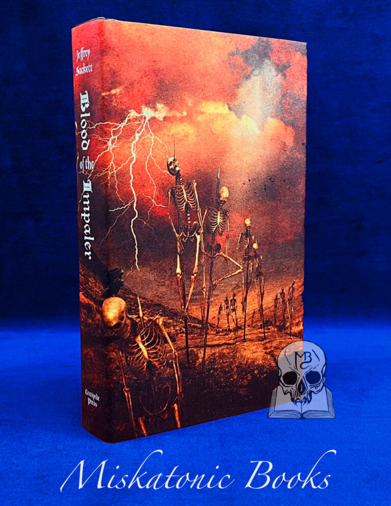 BLOOD OF THE IMPALER  by Jeffrey Sackett - Signed Limited Edition Hardcover