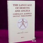 THE LANGUAGE OF DEMONS AND ANGELS: Cornelius Agrippa's Occult Philosophy by Christopher I. Lehrich (Brill's Studies in Intellectual History) - Hardcover First Edition