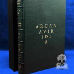 THE GREEN MYSTERIES Arcana Viridia: An Occult Herbarium by Daniel A. Schulke - Deluxe Leather Bound Limited Edition Hardcover in Custom Slipcase