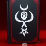 QALOH-MENAH: The Faceless Goddess by Madame Orfa - Deluxe Leather Bound Edition with Altar Cloth and Sigil Cards