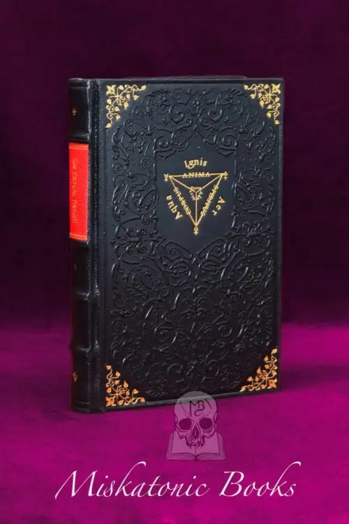 DE NATURA RERUM (On the Nature of Things) by Paracelsus - Deluxe Leather Bound Arcanum Edition