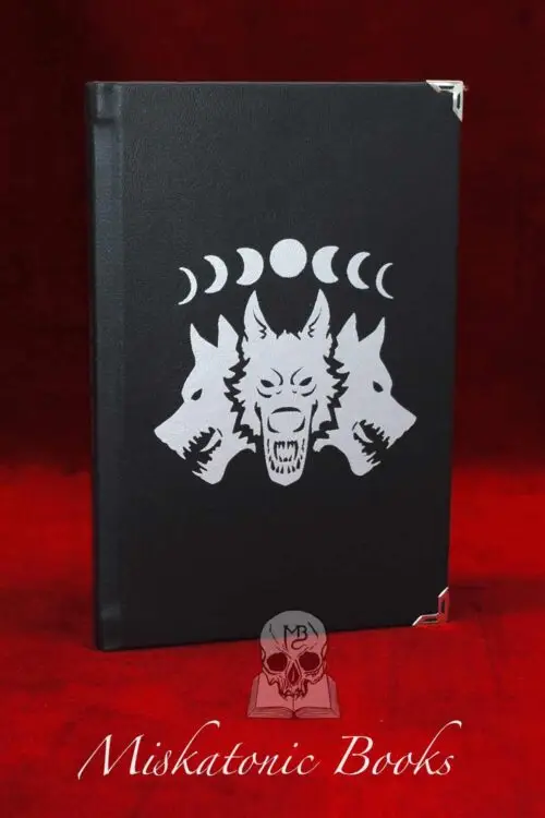 WER-WOLF SPELLS by Denny Sargent (Aka Fr. Aion 131) - Deluxe Leather Bound Limited Edition with Altar Cloth