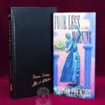 FOUR LEGS IN THE MORNING by Norman Prentiss - Deluxe Leather Bound Lettered Edition in Custom Traycase this being letter "A"