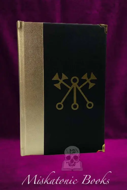 THE RITES OF MARBAS: The Complexities and Nuances of Power, Knowledge, and the Alchemy of Soul by Fr. Asar Un Nefer - Deluxe leather bound edition with altar cloth