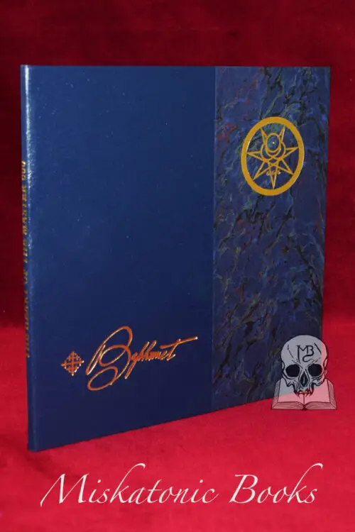 THE HEART OF THE MASTER by Aleister Crowley - Half Bound in Leather and Marbled Boards Limited Edition