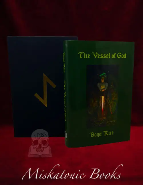 THE VESSEL OF GOD: The Selected Grail Writings of Boyd Rice - Deluxe Leather Bound Limited Edition in Custom Slipcase - Image 2