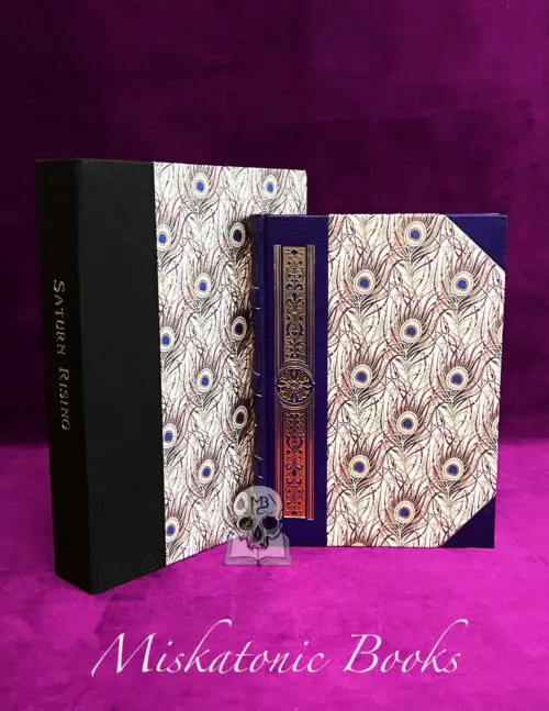 SATURN RISING by J.T. Kirkbride - Deluxe Leather Bound DEVOTEE Edition in Custom Traycase