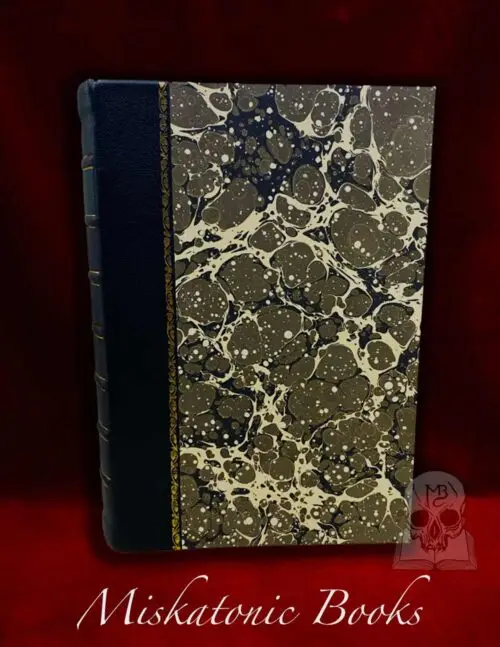 LIBER EXIMO CARNEM by Peter Hamilton-Giles - Deluxe Leather Bound Limited Edition Hardcover in Custom Traycase - Image 4