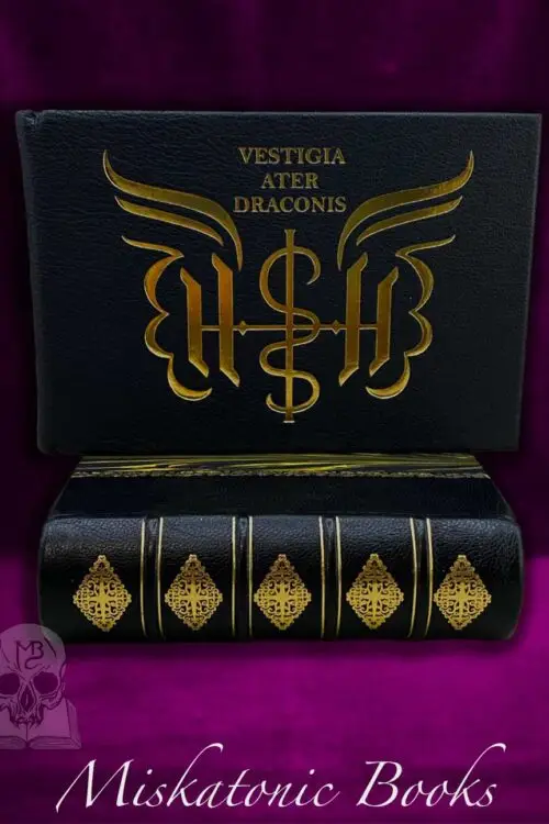 VESTIGIA ATER DRACONIS by Peter Hamilton-Giles - Deluxe PRIVATE Totemic Limited Edition Hardcover in Custom Traycase