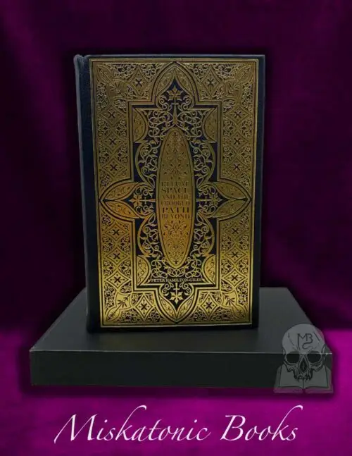 RITUAL SPACE AND THE CROOKED PATH BEYOND Vol 2 by Peter Hamilton-Giles - Deluxe Leather Bound Limited Edition Hardcover in Custom Slipcase