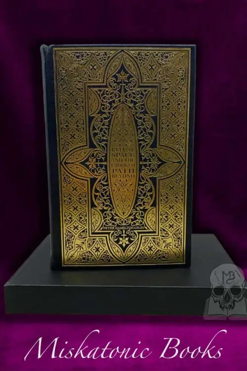 RITUAL SPACE AND THE CROOKED PATH BEYOND Vol 2 by Peter Hamilton-Giles - Deluxe Leather Bound Limited Edition Hardcover in Custom Slipcase