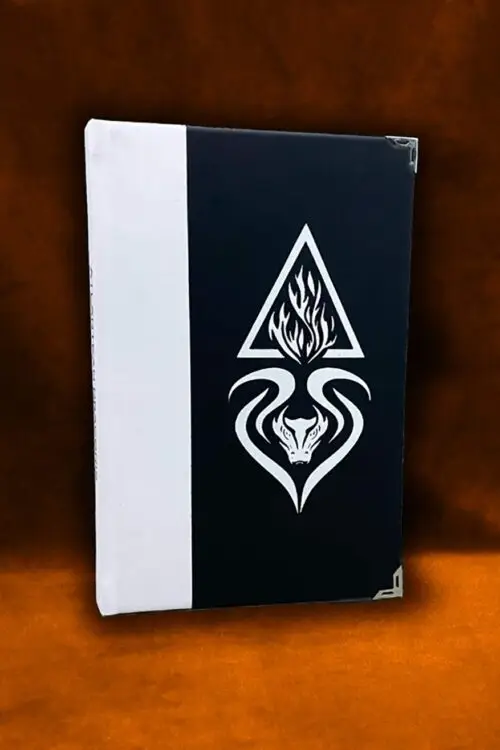 ATLANTEAN DRACONIS: Atlantean Magick, Lost Rites, and the Path of the Serpent by Fr. Nemirion 71 - Deluxe Leather Bound Limited Edition Hardcover